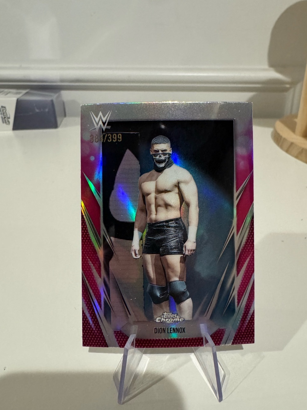 2026 Dion Lennox Topps Chrome Holo /399. #WWE